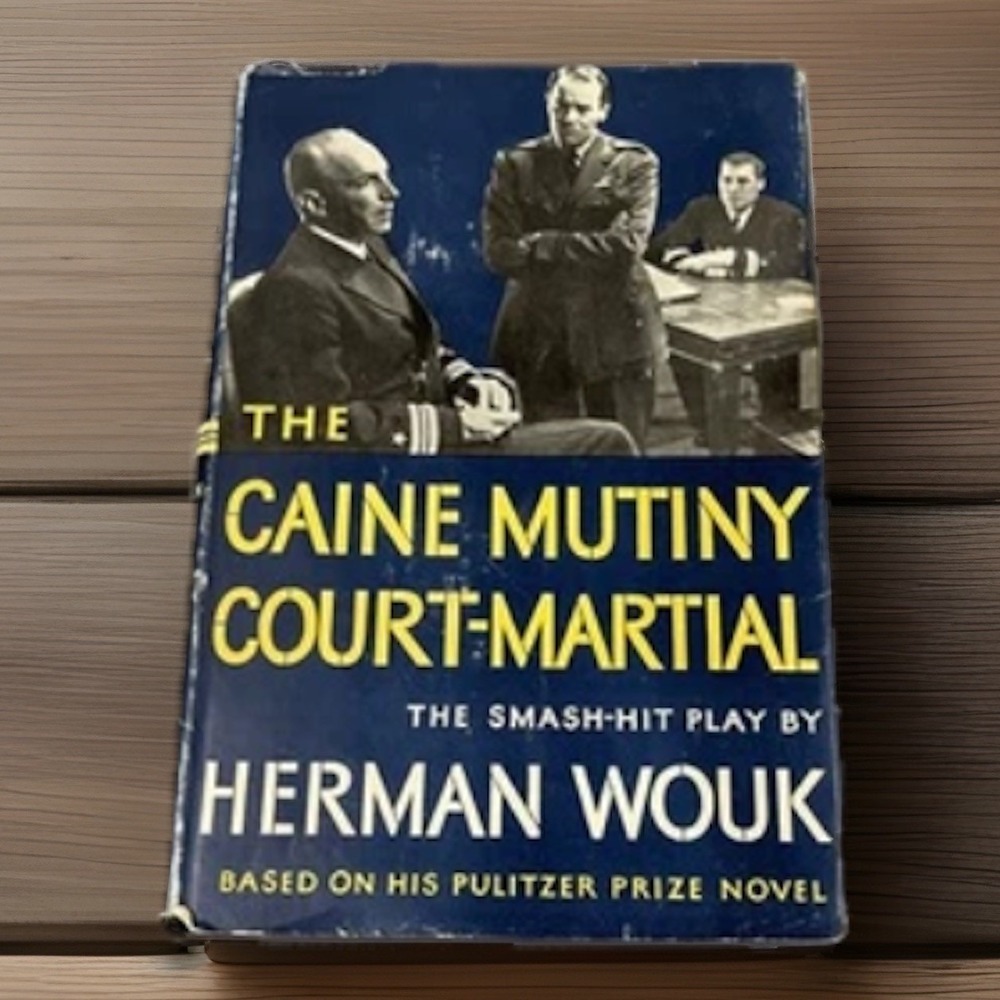 Vintage The Caine Mutiny Court-Martial:‎ A Play by Herman Wouk (1954, Hardcover)